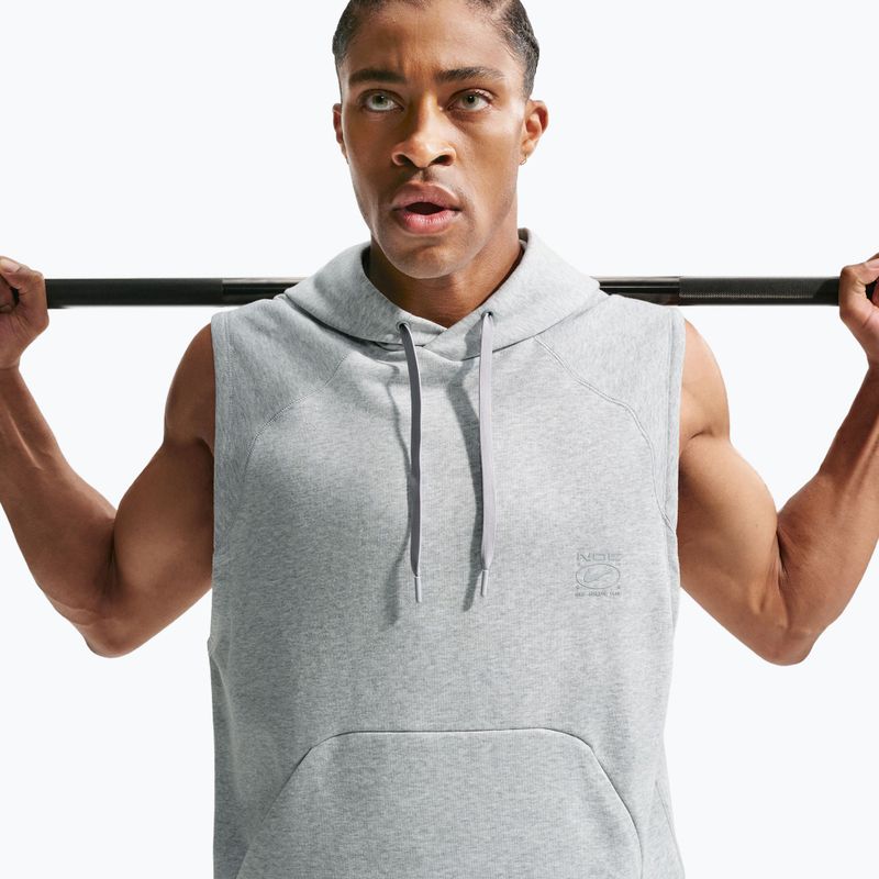 Мъжки суитшърт за тренировка Nike N.A.C. light smoke grey/htr/light smoke grey 4