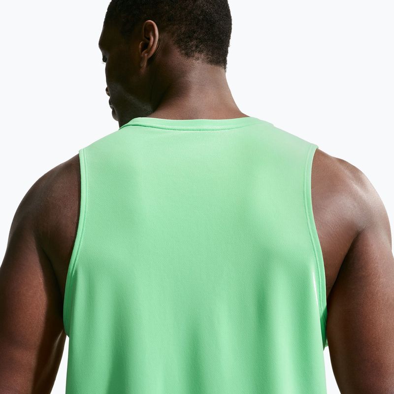 Мъжка тениска за бягане Nike Miler illusion green 6
