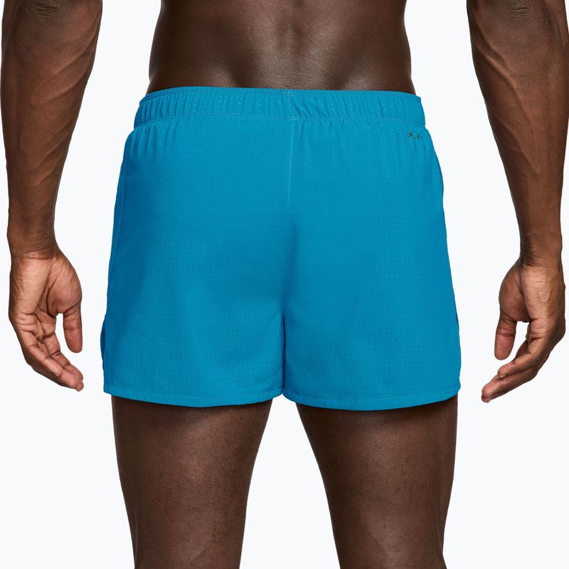 Мъжки шорти за бягане Nike Fast light current blue/black 2
