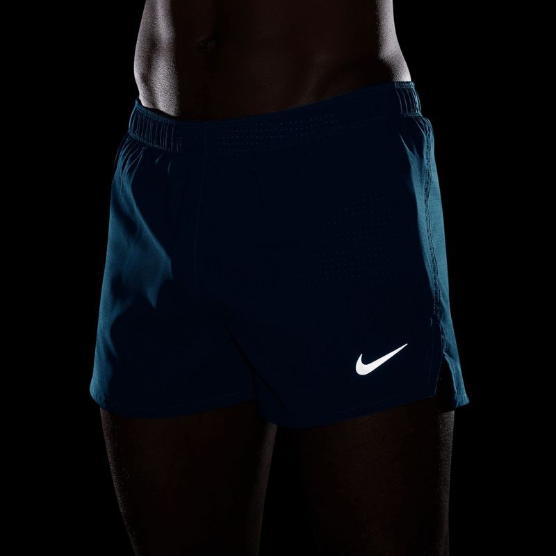 Мъжки шорти за бягане Nike Fast light current blue/black 5