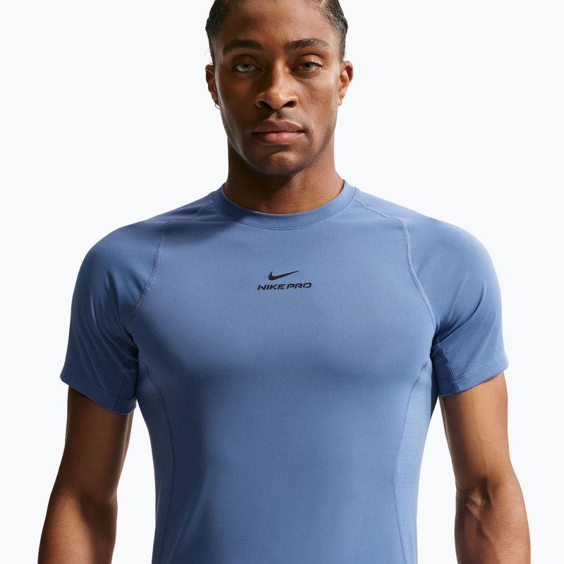 Мъжка тренировъчна тениска Nike Pro Training indigo storm/black 4