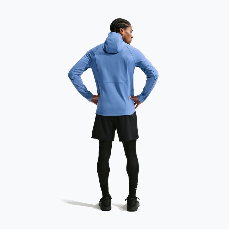 Мъжки суитшърт за тренировка Nike Pro Indigo Storm/Black 3