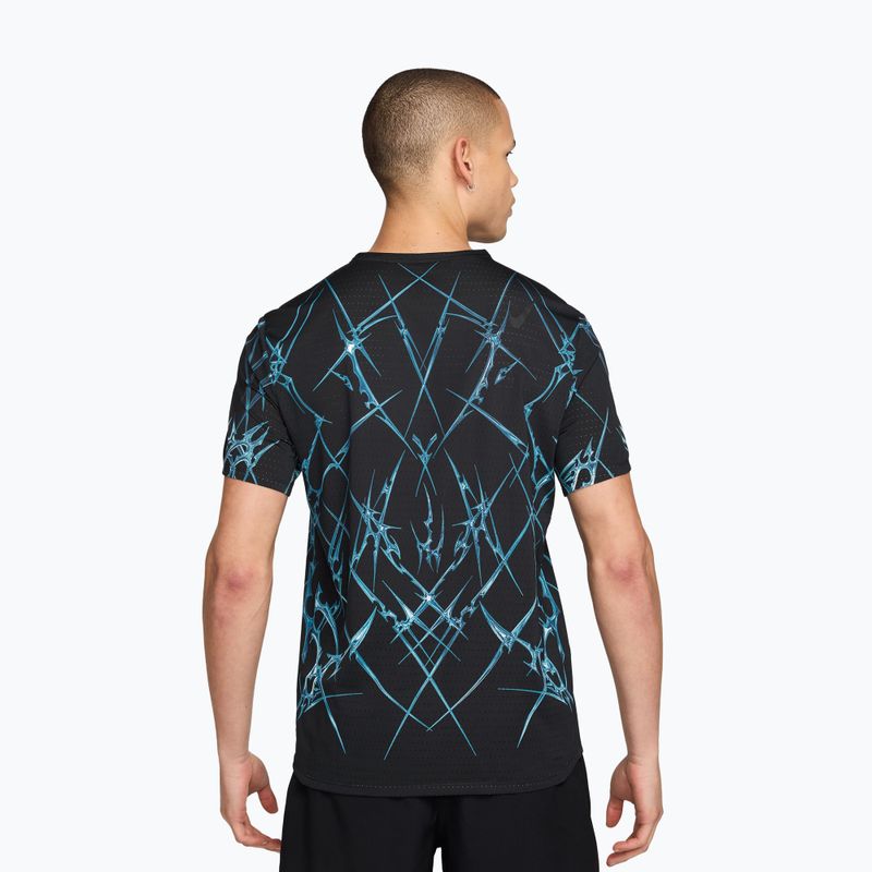 Мъжка тениска за бягане Nike AeroSwift black/white 2