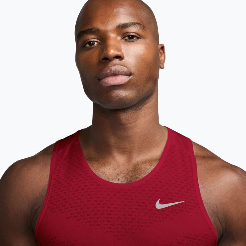 Мъжка тениска за бягане Nike Stride tough red 3