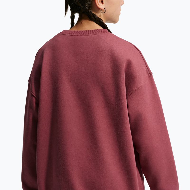 Детски суитшърт Nike Sportswear Studio pink smoke/white 5