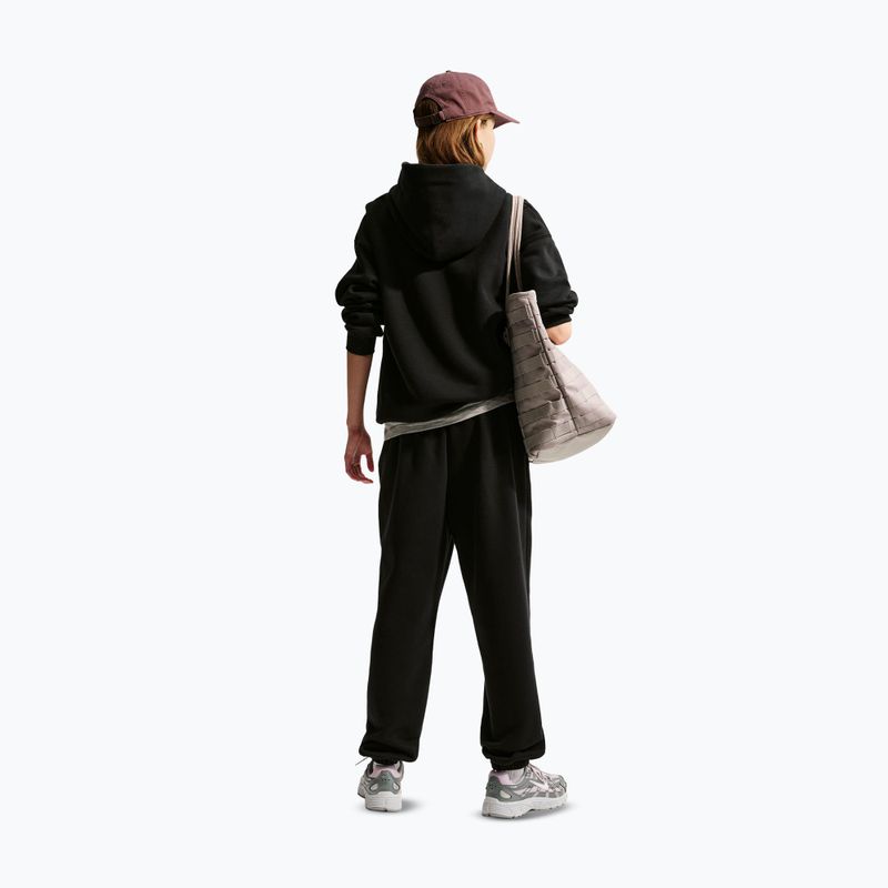 Детски панталони Nike Sportswear Studio Fleece black/white 3