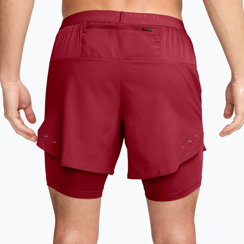 Мъжки шорти за бягане Nike Stride tough red 2