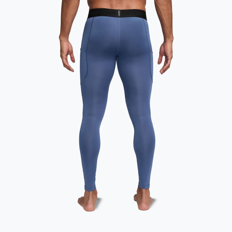 Мъжки клин Nike Pro indigo storm/black 2