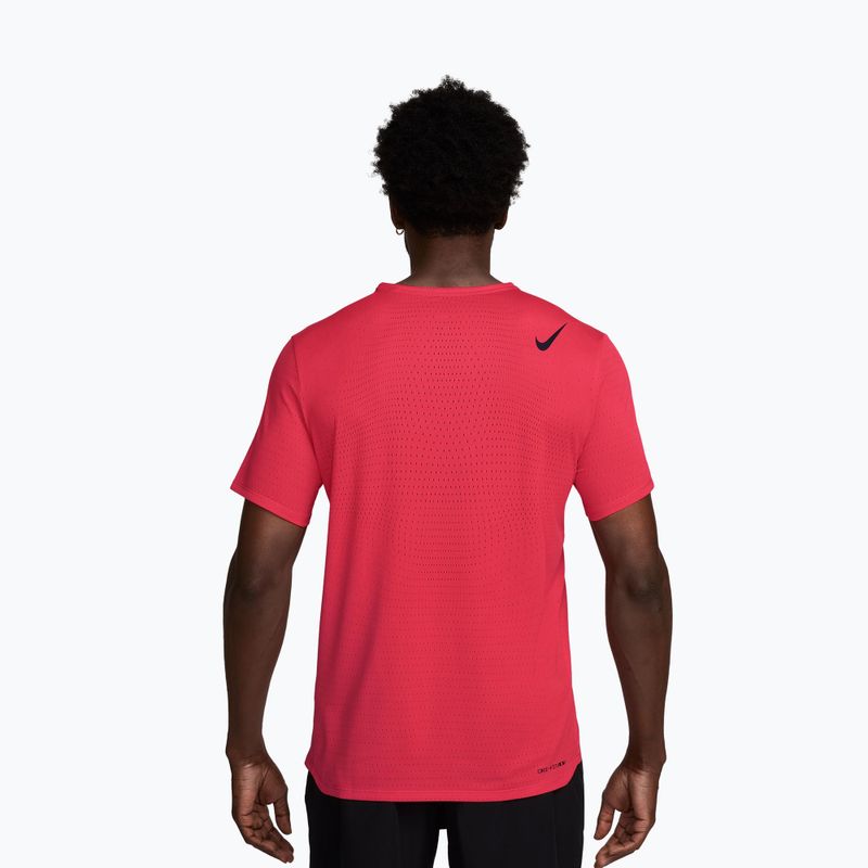 Мъжка тениска за бягане Nike AeroSwift fusion red/black 2