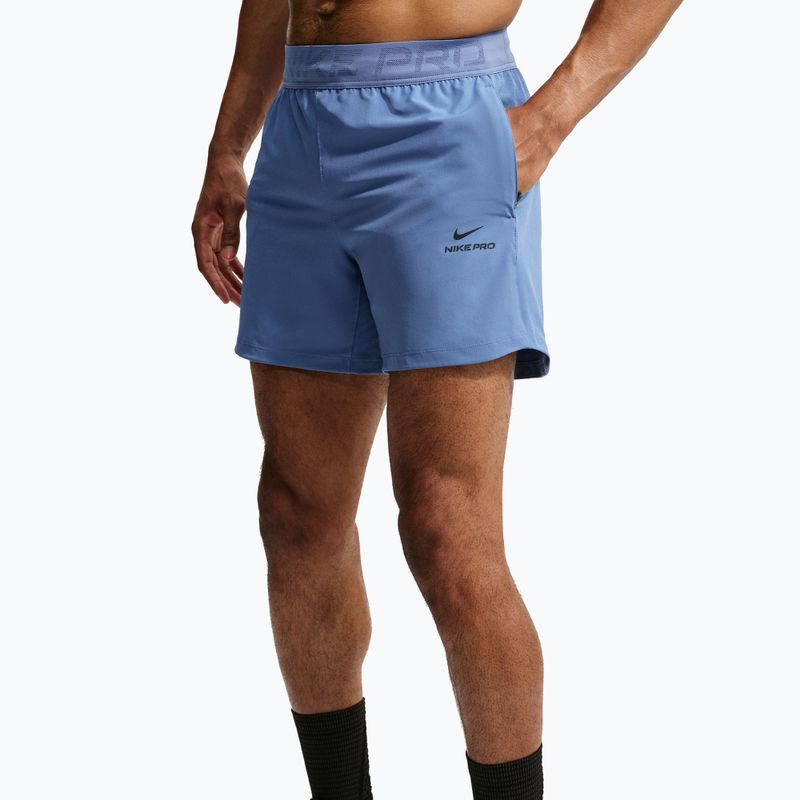 Мъжки тренировъчни шорти Nike Pro Training indigo storm/black 3