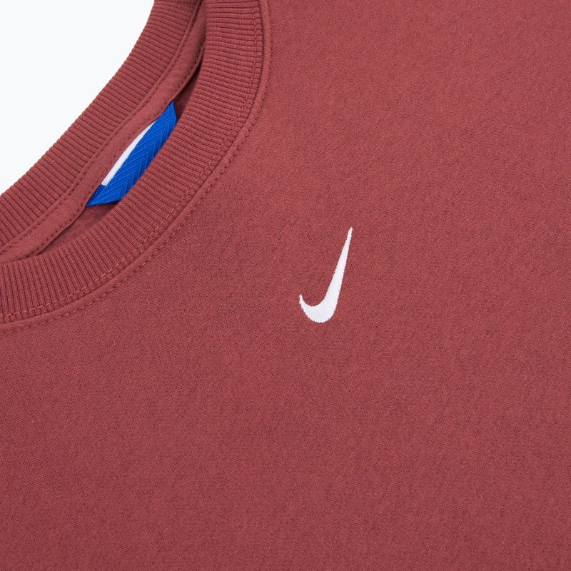Детски суитшърт Nike Sportswear Studio pink smoke/white 9