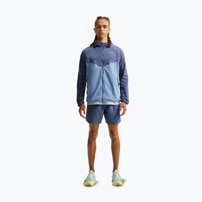 Мъжко яке за бягане Nike Stride diffused blue/work blue 2