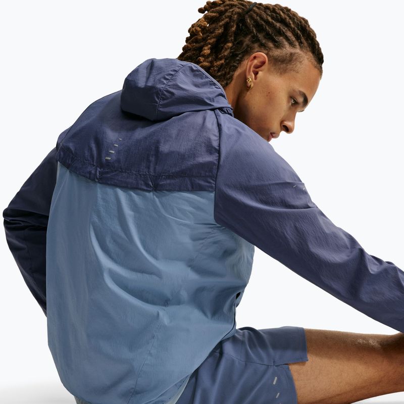 Мъжко яке за бягане Nike Stride diffused blue/work blue 5