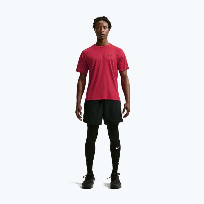 Мъжка тренировъчна тениска Nike Flex tough red/black 2
