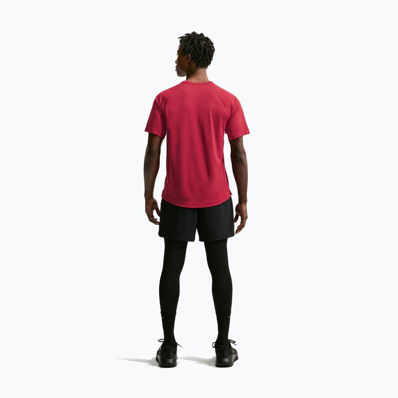 Мъжка тренировъчна тениска Nike Flex tough red/black 3