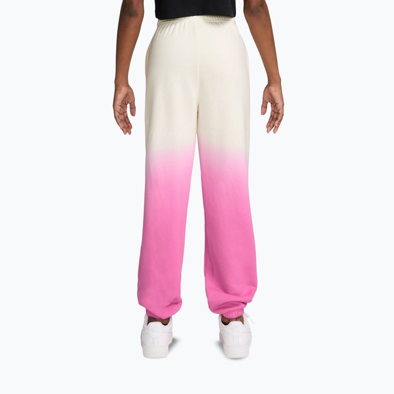 Детски панталони Nike Sportswear Studio sail/playful pink 2