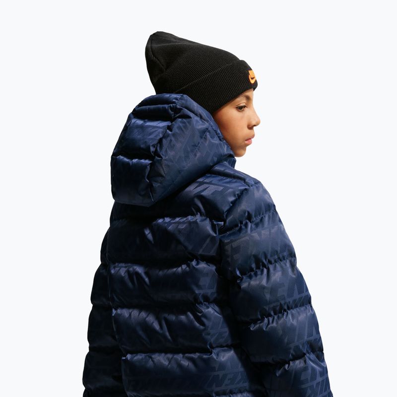Детско ватирано яке Nike Sportswear "All Day Play" midnight navy/white 4