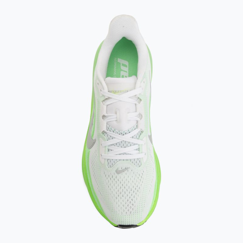 Дамски обувки за бягане Nike Pegasus 42 white/green strike/metallic silver 5