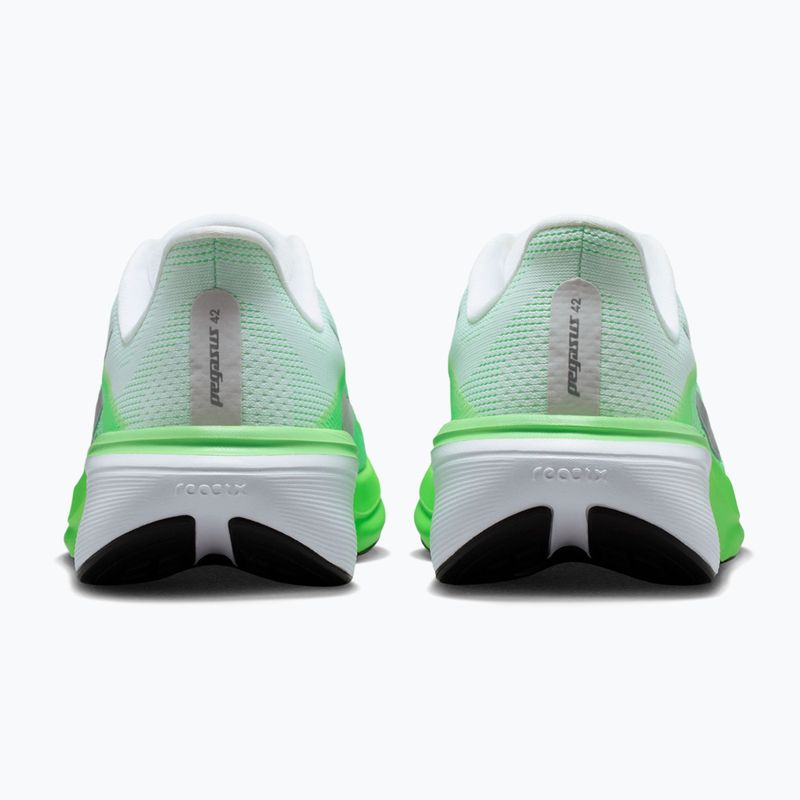 Дамски обувки за бягане Nike Pegasus 42 white/green strike/metallic silver 6