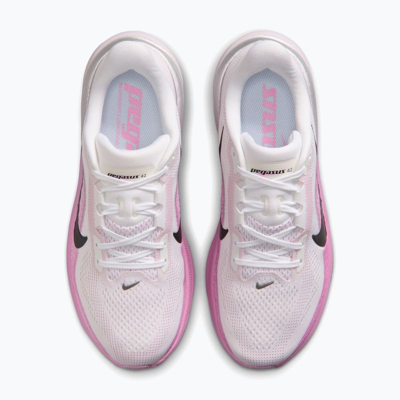 Дамски обувки за бягане Nike Pegasus 42 white/light magenta/bleached lilac/black 5