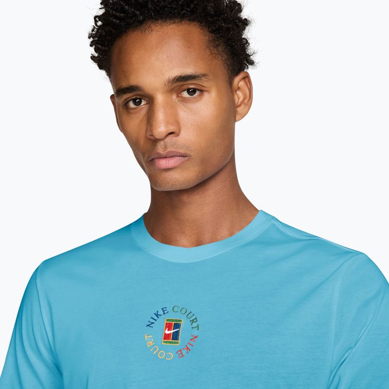 Поло тениска Nike Court Dri-Fit Blue Gaze 3
