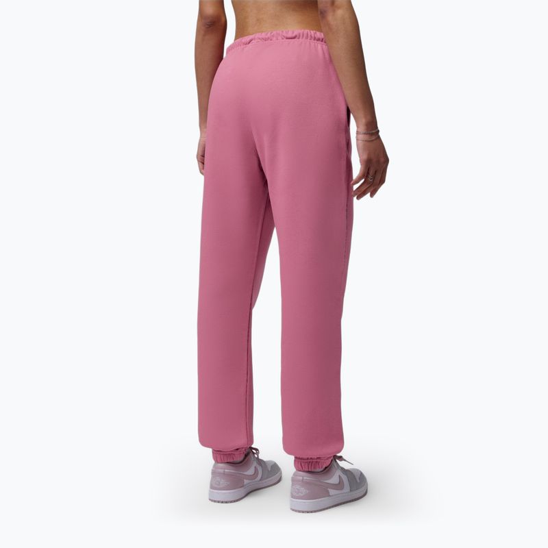 Дамски панталони Jordan Fleece desert berry/white 3