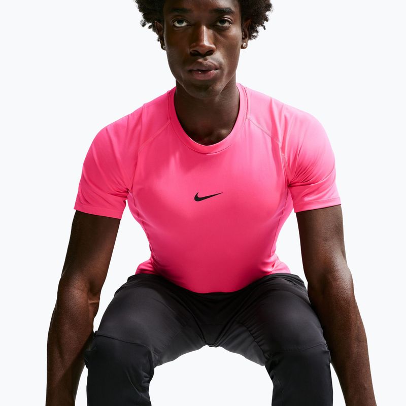 Мъжка тренировъчна тениска Nike Pro hyper pink/black 5
