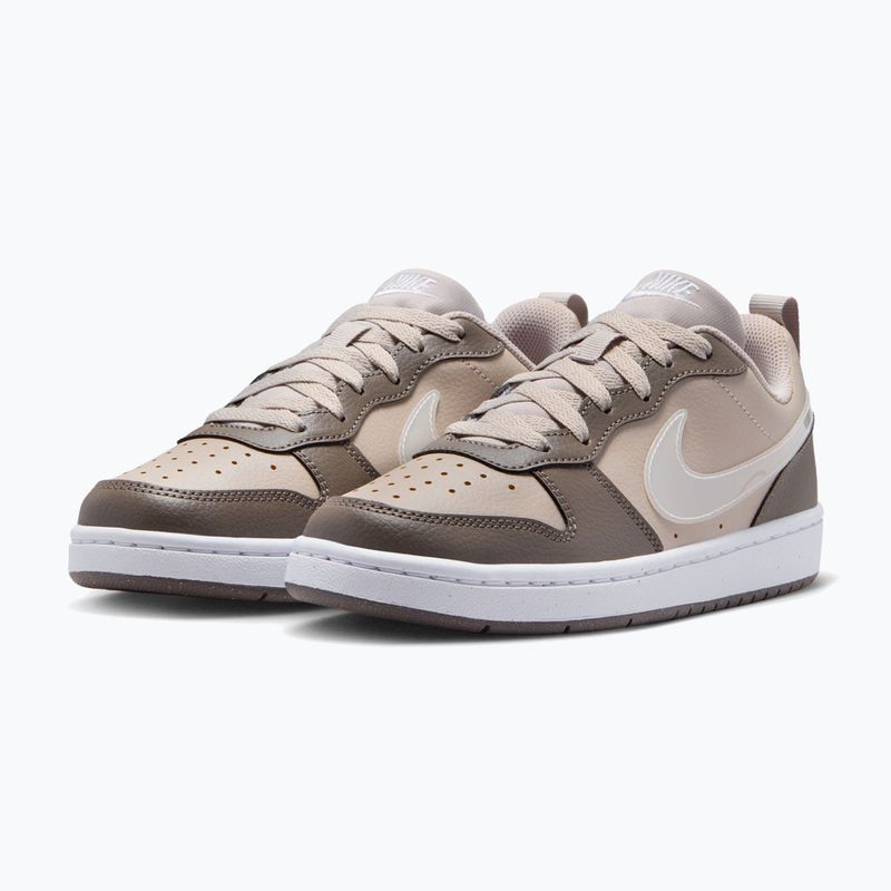 Детски обувки Nike Court Borough Low moon particle/cave stone/white/white 3