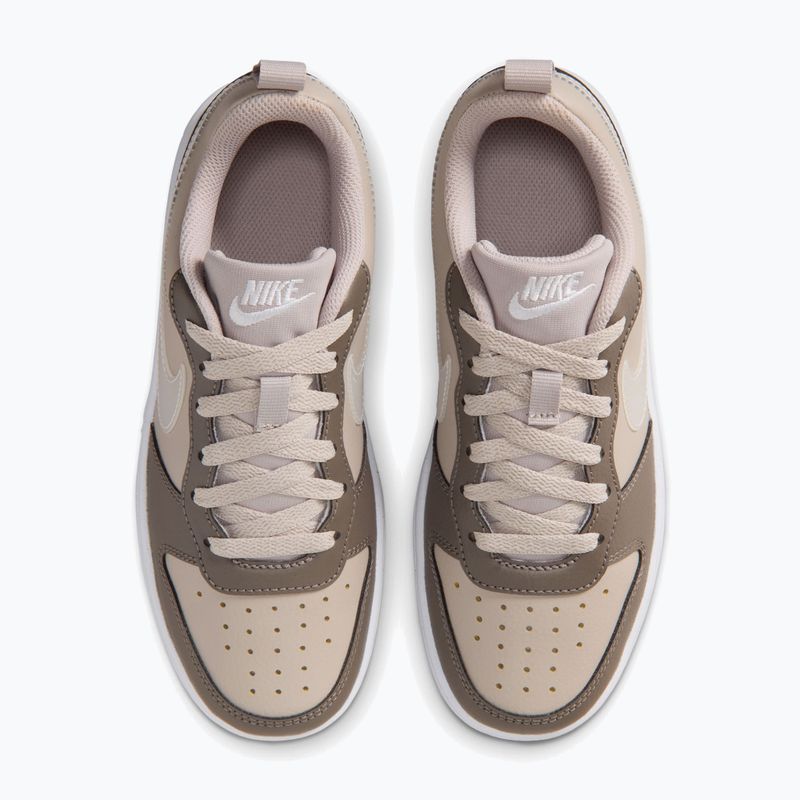 Детски обувки Nike Court Borough Low moon particle/cave stone/white/white 5