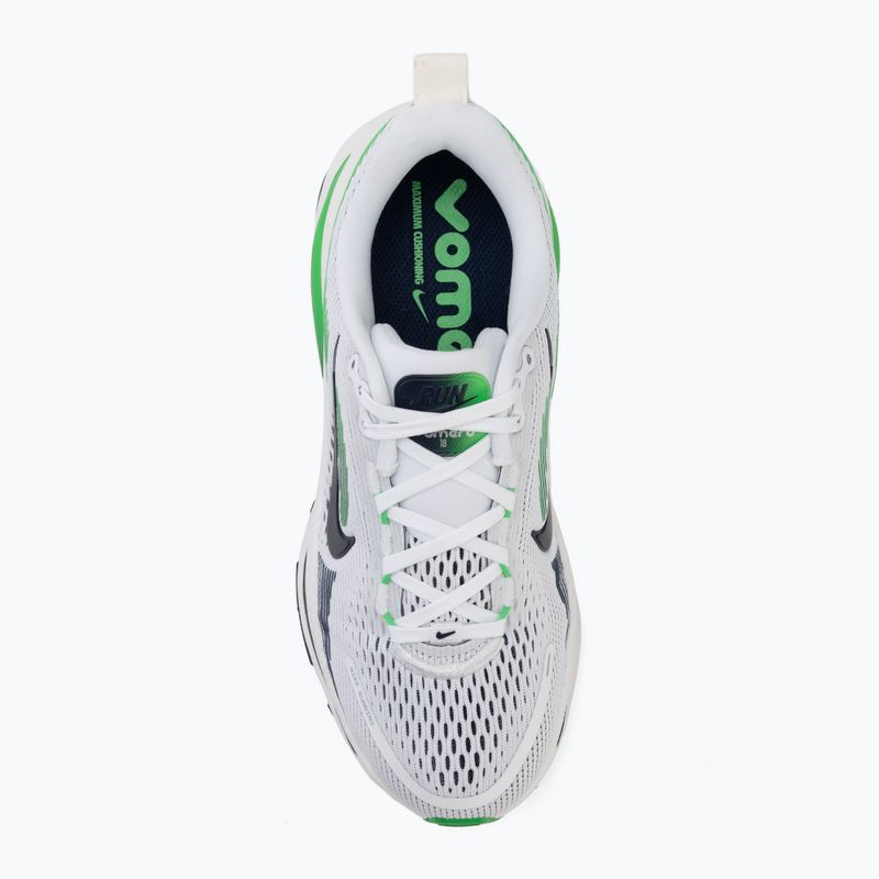 Маратонки за бягане Nike Vomero 18 бяло/зелено искрящо/тъмносиньо 5