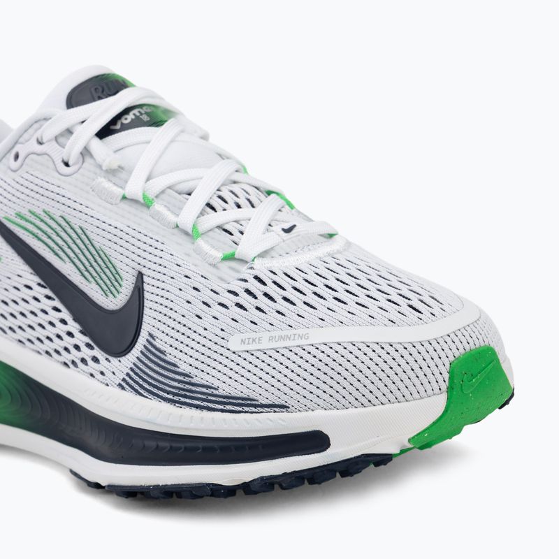 Маратонки за бягане Nike Vomero 18 бяло/зелено искрящо/тъмносиньо 7