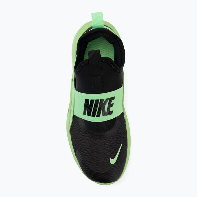 Детски обувки Nike Flex Runner 4 black/illusion green/black 5