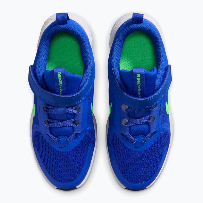 Детски обувки Nike Star Runner 5 racer blue/midnight navy/illusion green 4