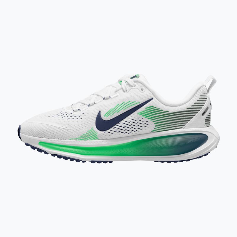 Маратонки за бягане Nike Vomero 18 бяло/зелено искрящо/тъмносиньо 2