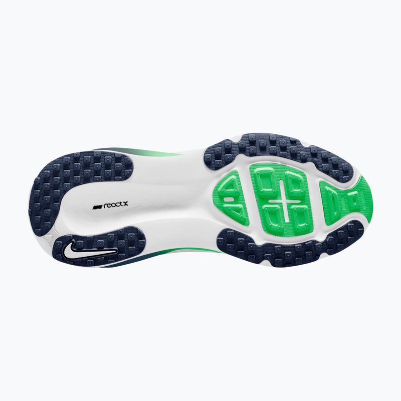 Маратонки за бягане Nike Vomero 18 бяло/зелено искрящо/тъмносиньо 3