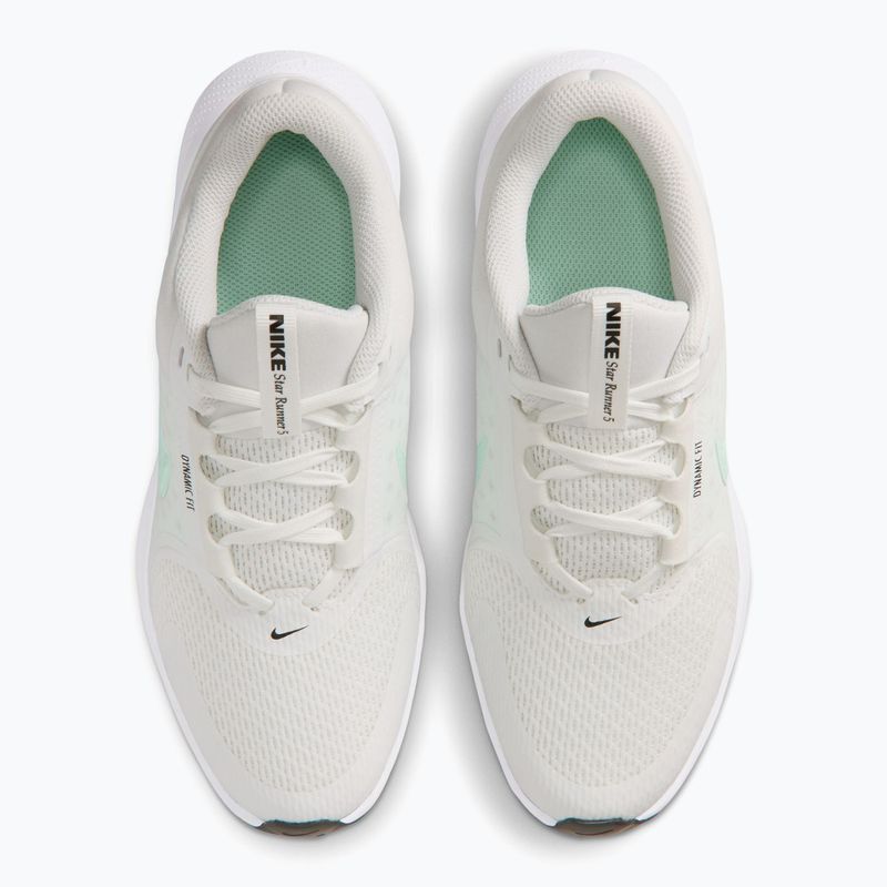 Обувки за бягане Nike Star Runner 5 summit white/black/arctic green 11