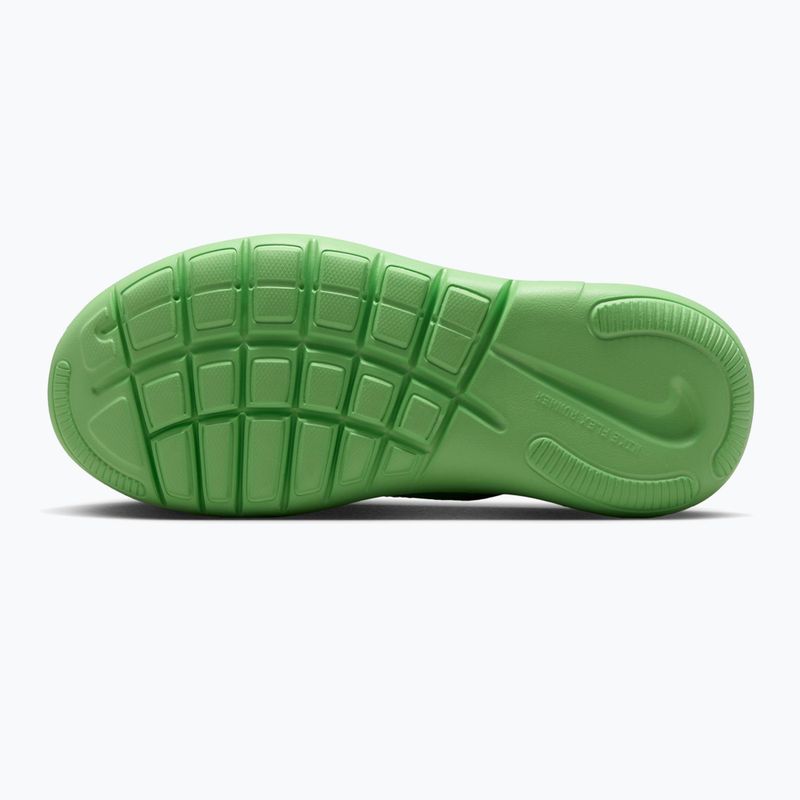 Детски обувки Nike Flex Runner 4 black/illusion green/black 2