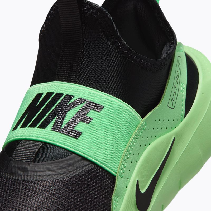 Детски обувки Nike Flex Runner 4 black/illusion green/black 4