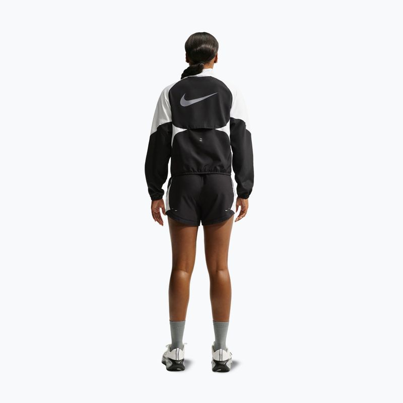 Дамски шорти за бягане Nike Tempo Dri-Fit Unlined black/white/cool grey 3