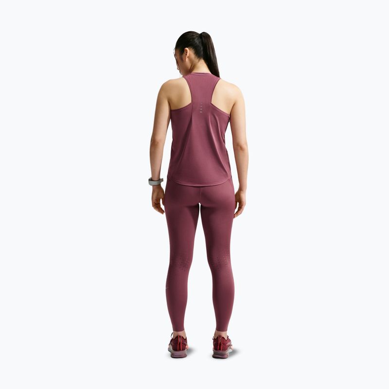 Дамска тениска за бягане Nike Swift Dri-Fit Tank Top pink smoke 3