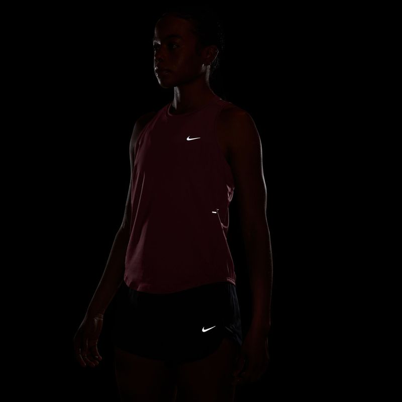 Дамска тениска за бягане Nike Swift Dri-Fit Tank Top pink smoke 7