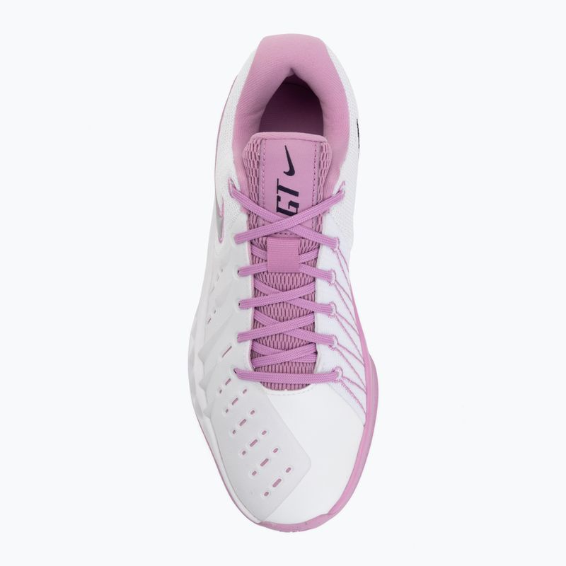 Мъжки обувки за баскетбол Nike G.T. Cut Academy 2 white/light magenta/purple dynasty 5