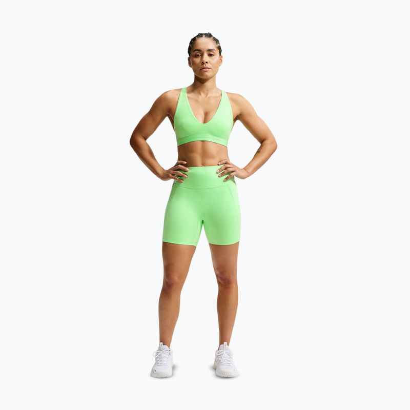 Спортен сутиен Nike Indy Strappy illusion green/black 2
