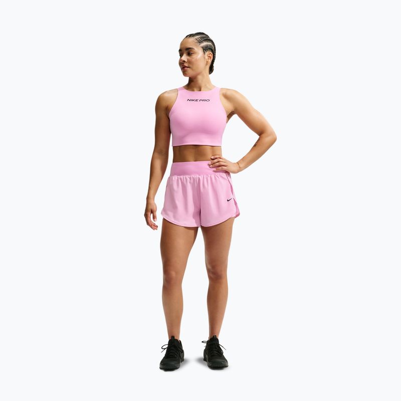 Дамски тренировъчни шорти Nike Pro Sculpt pink rise/black 2