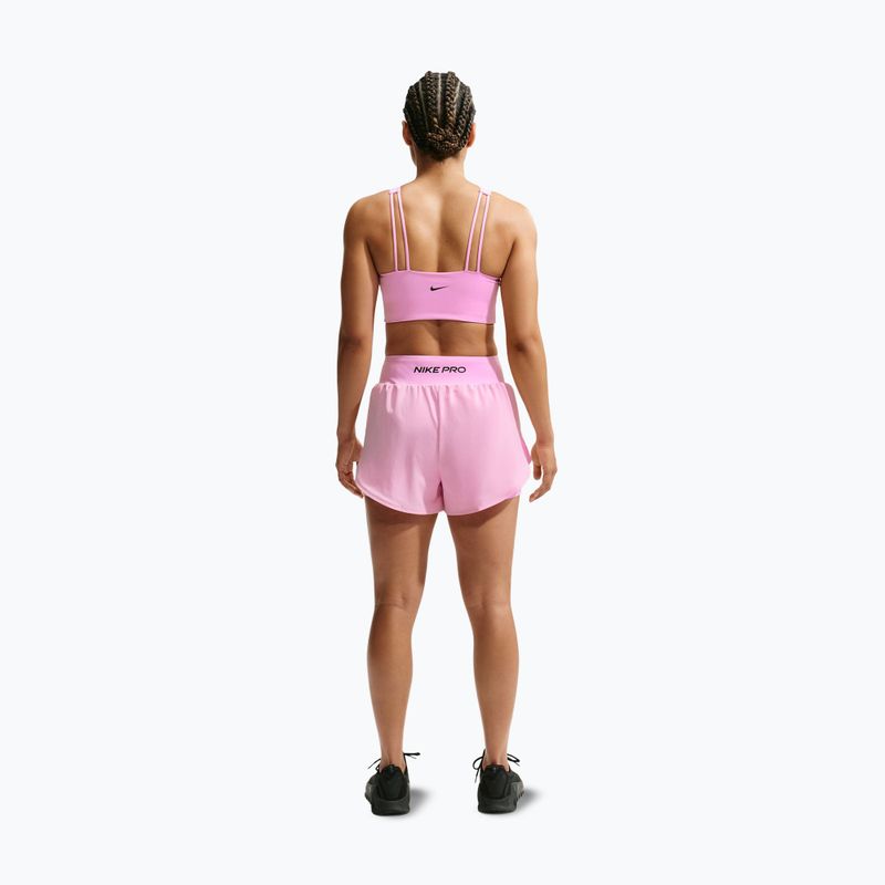 Дамски тренировъчни шорти Nike Pro Sculpt pink rise/black 3