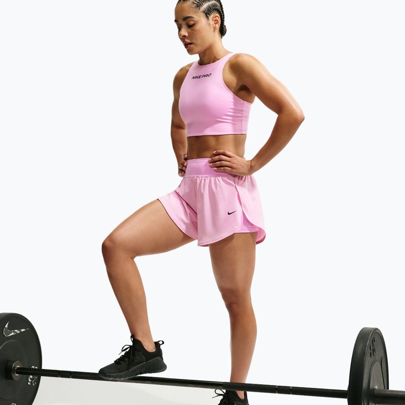 Дамски тренировъчни шорти Nike Pro Sculpt pink rise/black 6