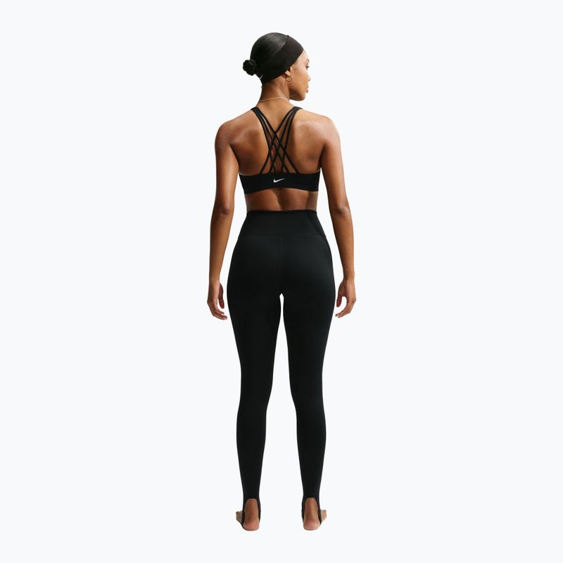 Спортен сутиен  Nike Indy Strappy black/white 3