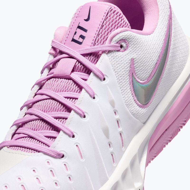 Мъжки обувки за баскетбол Nike G.T. Cut Academy 2 white/light magenta/purple dynasty 3
