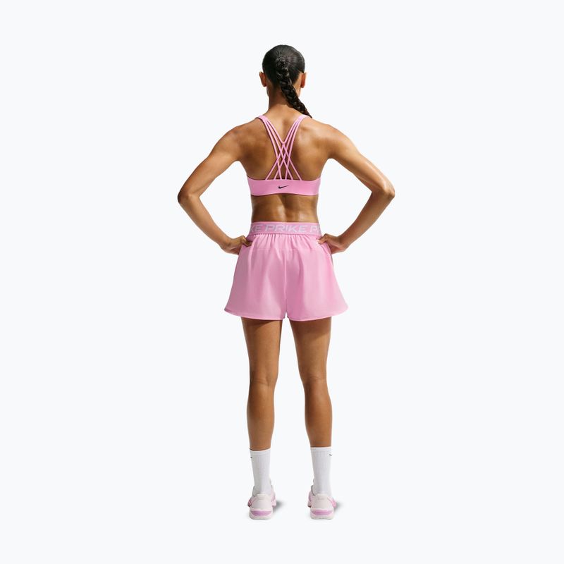 Спортен сутиен  Nike Indy Strappy pink rise/black 2