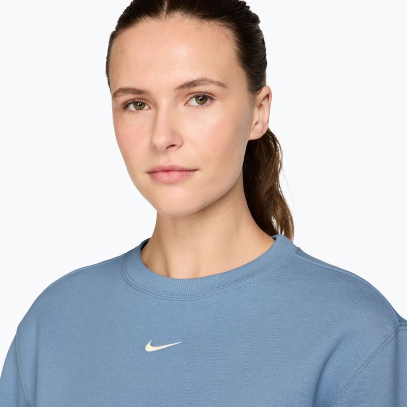 Дамски суитшърт Nike Studio Fleece work blue/sail 3